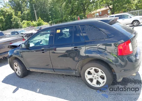 2013 Ford Edge Sel from USA, damaged, VIN 2FMDK4JC6DBE05730